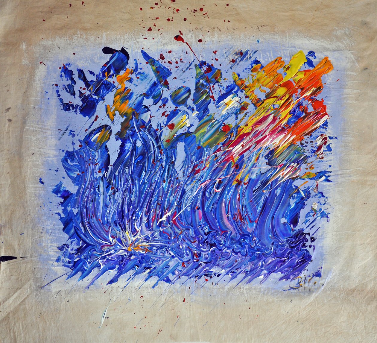 Blue Like Your Heart by Andrea Speziali
