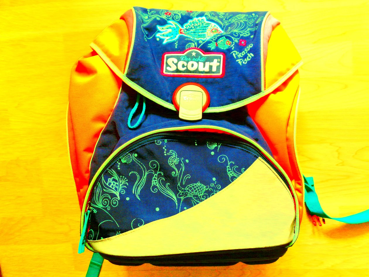 School Bag Childhood 1980 by Martina Konitzky