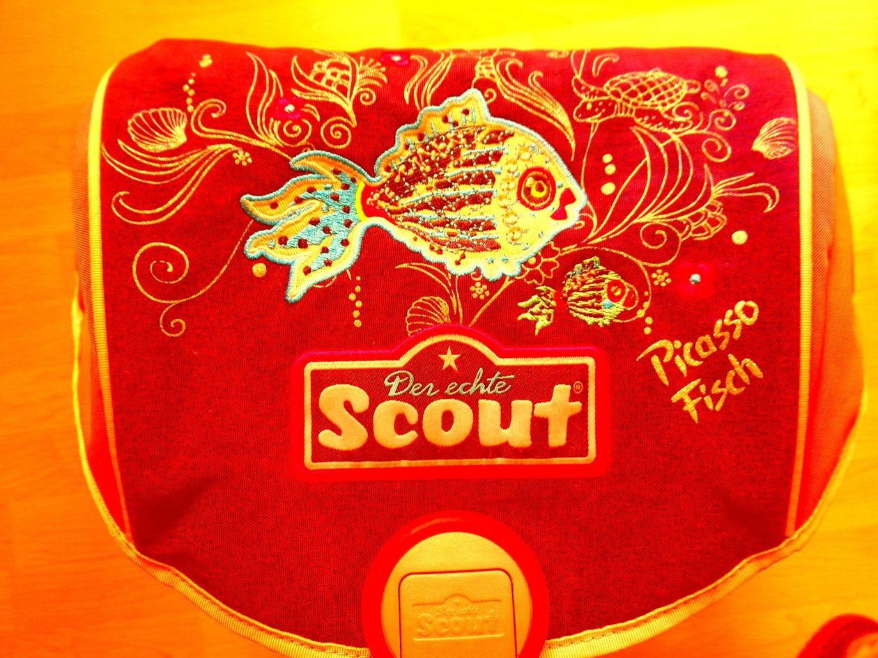 School Bag Childhood 1980 2 by Martina Konitzky
