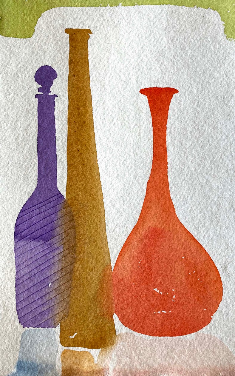 One Blue Bottle by Simon Fletcher
