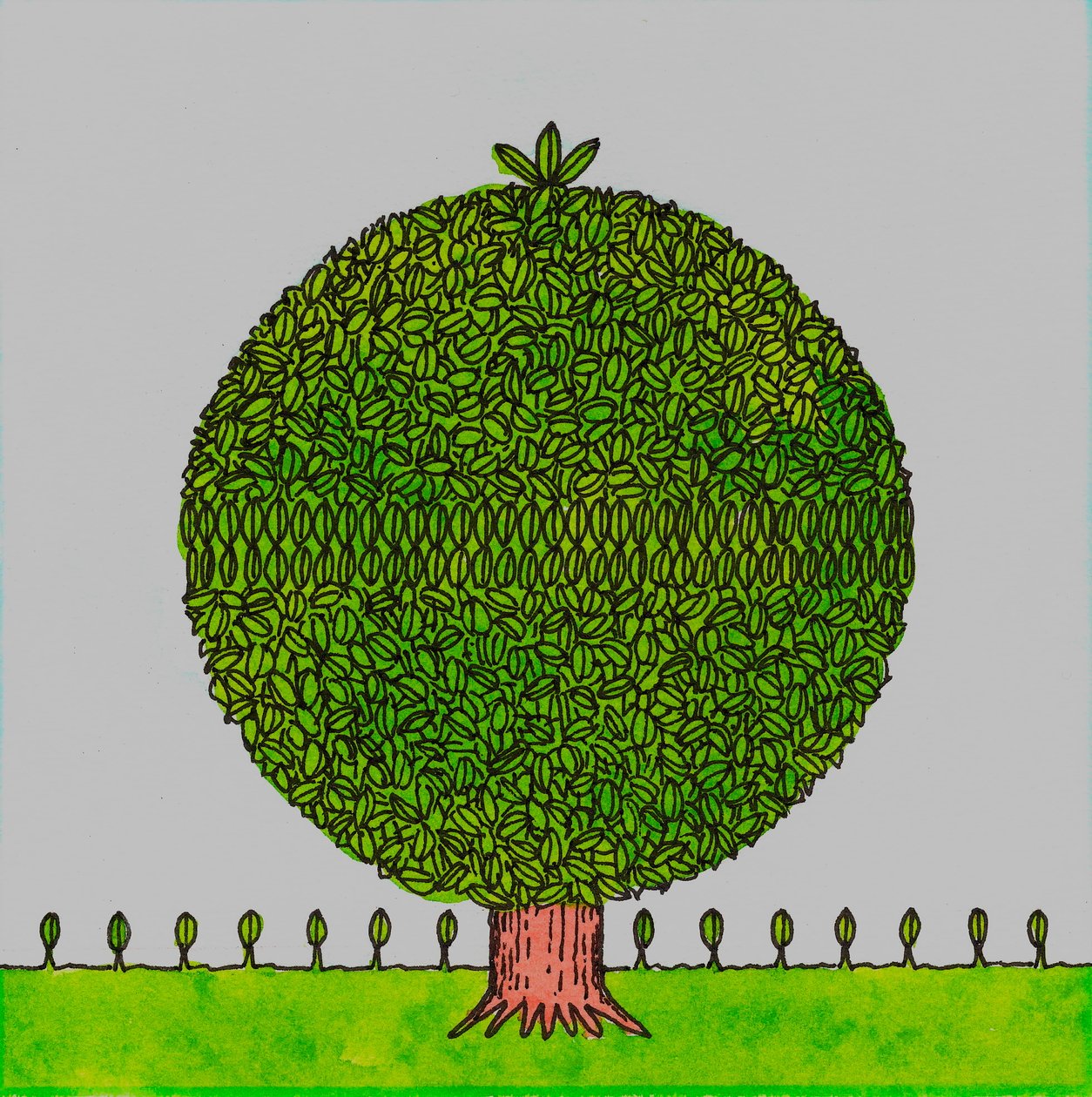 Baum 7 by Urs Grünenfelder
