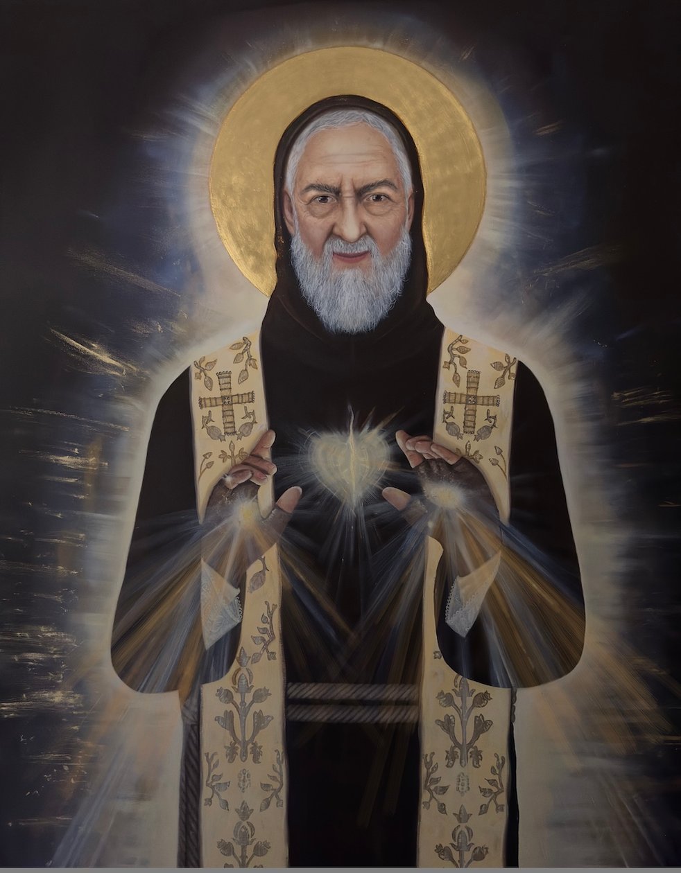 Padre Pio by Simone Amon