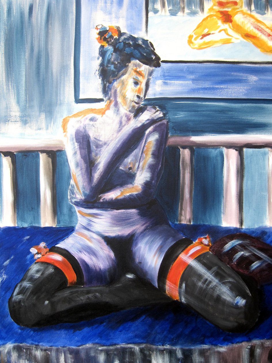 Nude in Blue by Christian Piecuch