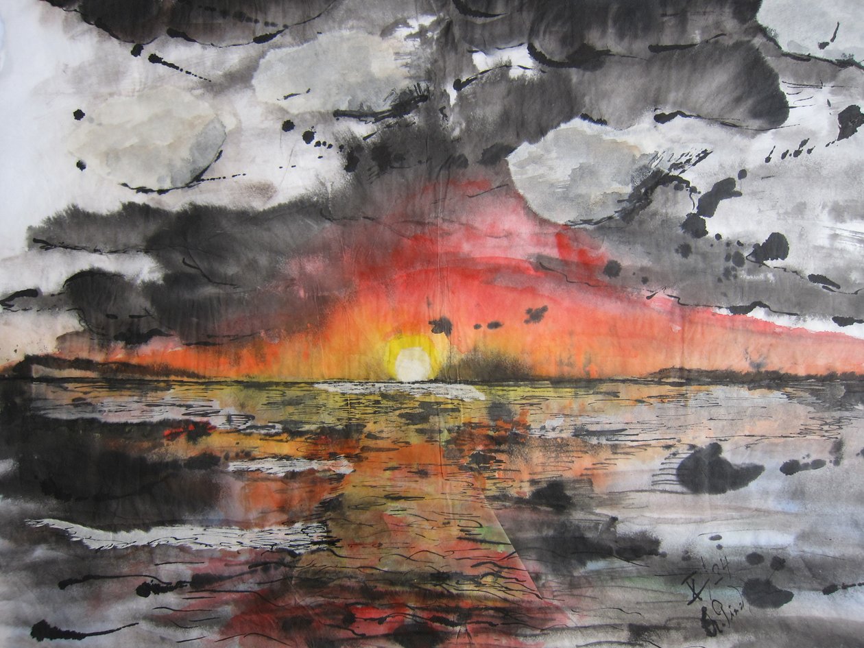 Sky over Föhr by Christian Piecuch