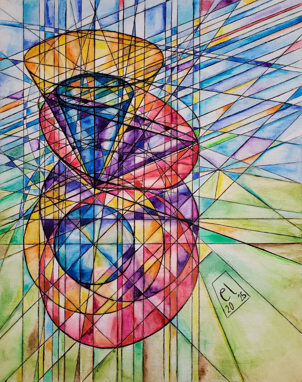 Poinsot and His Dancing Cones by elkement