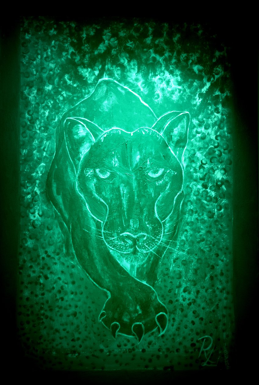 The panther - green by RosaLi