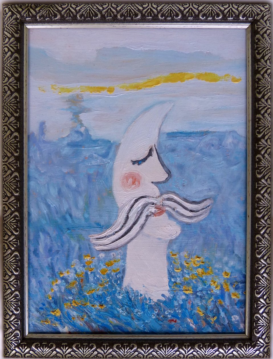 Portrait of the Moon by Elzbieta Goszczycka