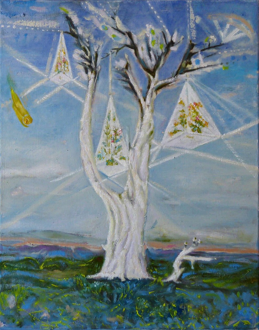 White Tree by Elzbieta Goszczycka