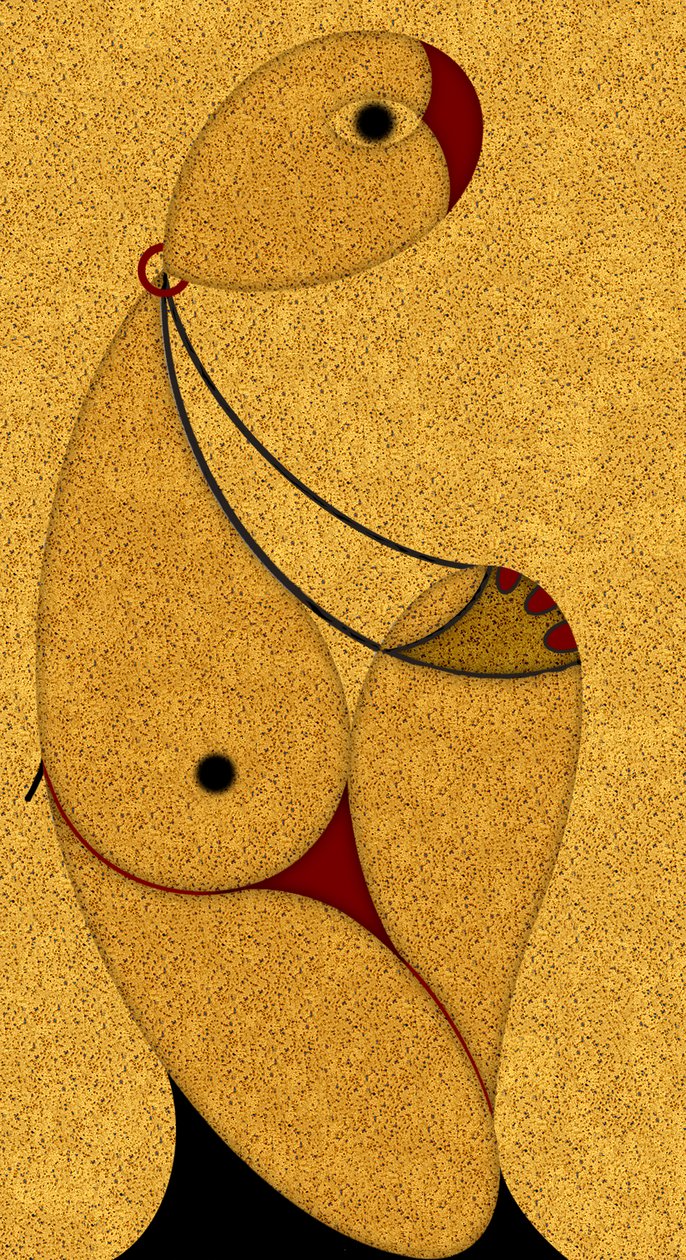 gelassen II (Grundstimmung III) by Alexander Eibach