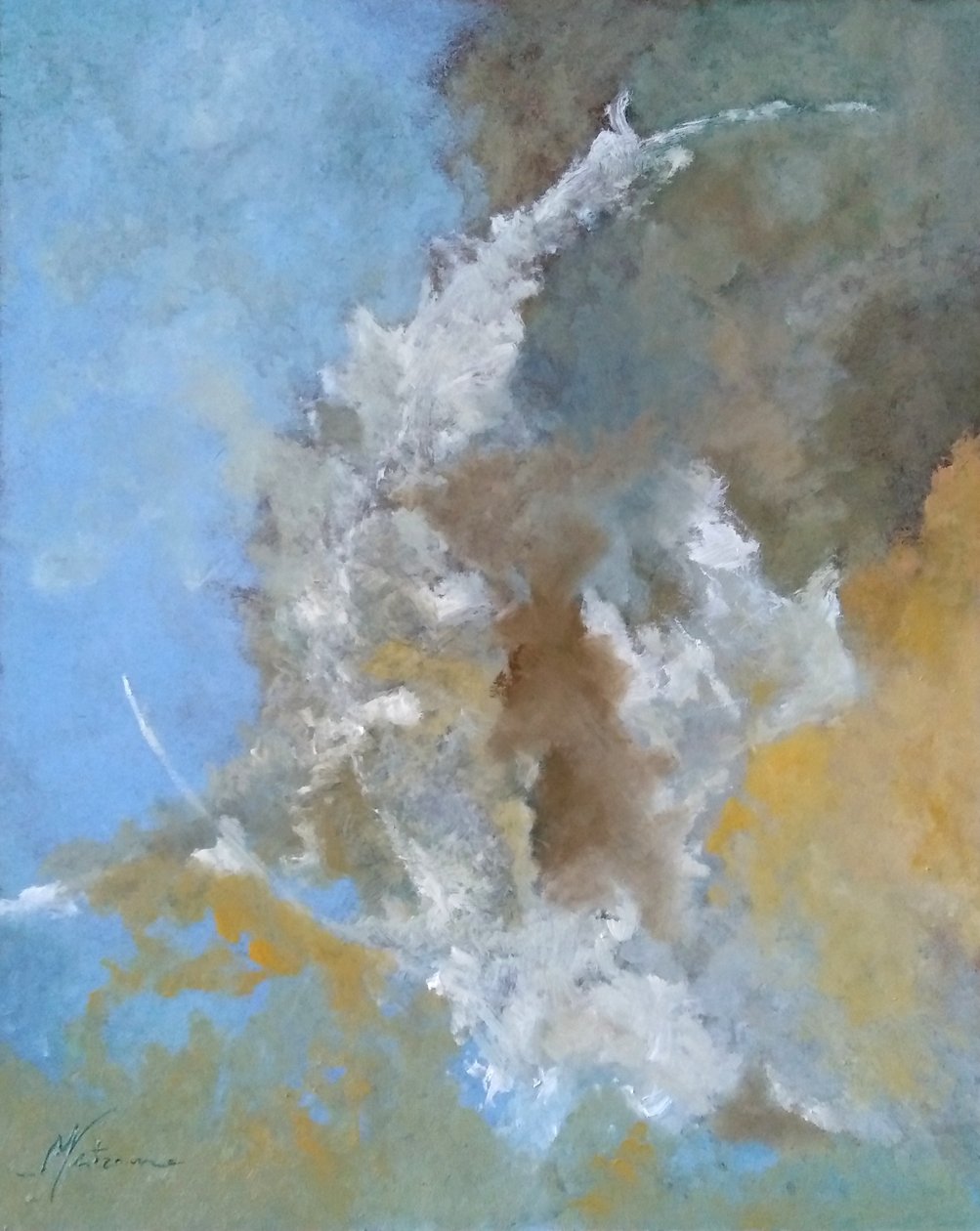 Study of Ochre Clouds by M. Vet