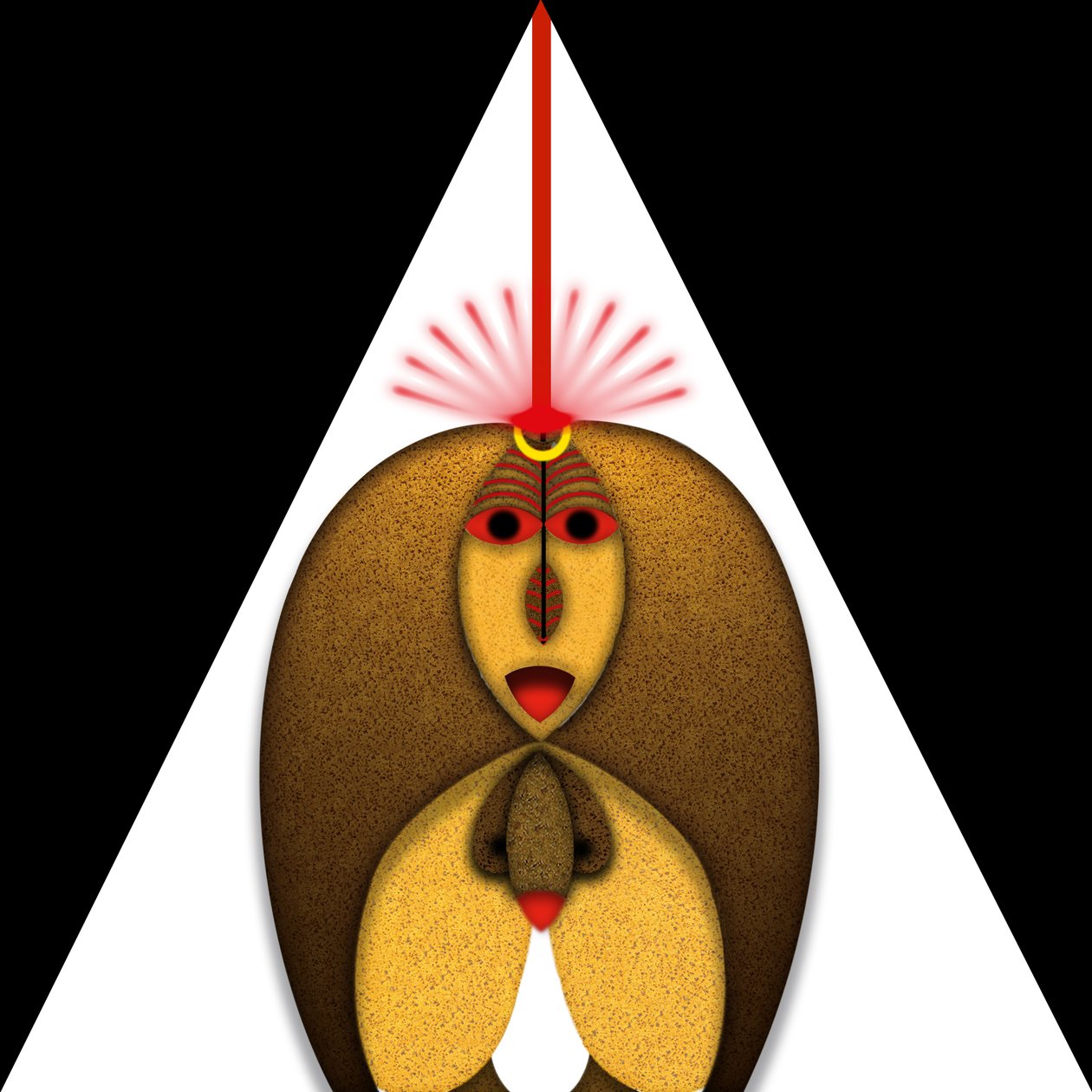 Erschrecken (II) (durch Mark und Bein) by Alexander Eibach