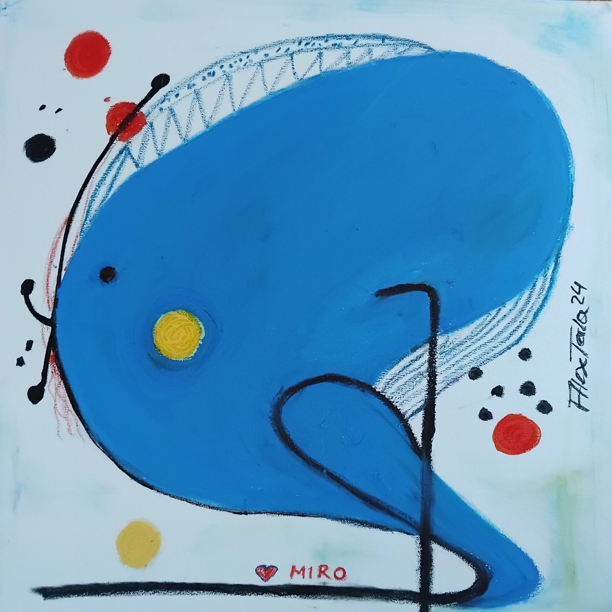 Blubb blubb ... I love Miro by Alex Terla