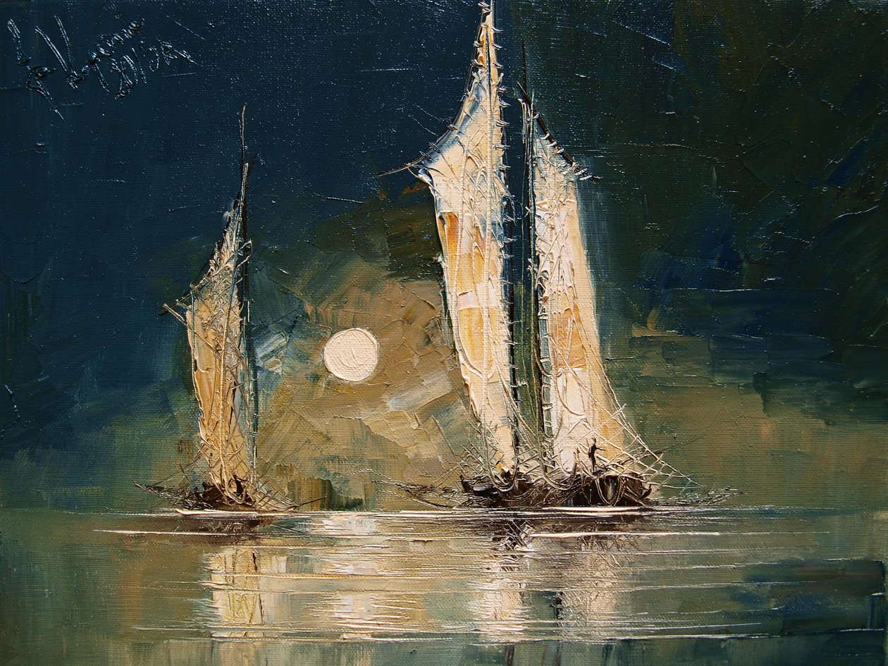 Moon by justyna kopania