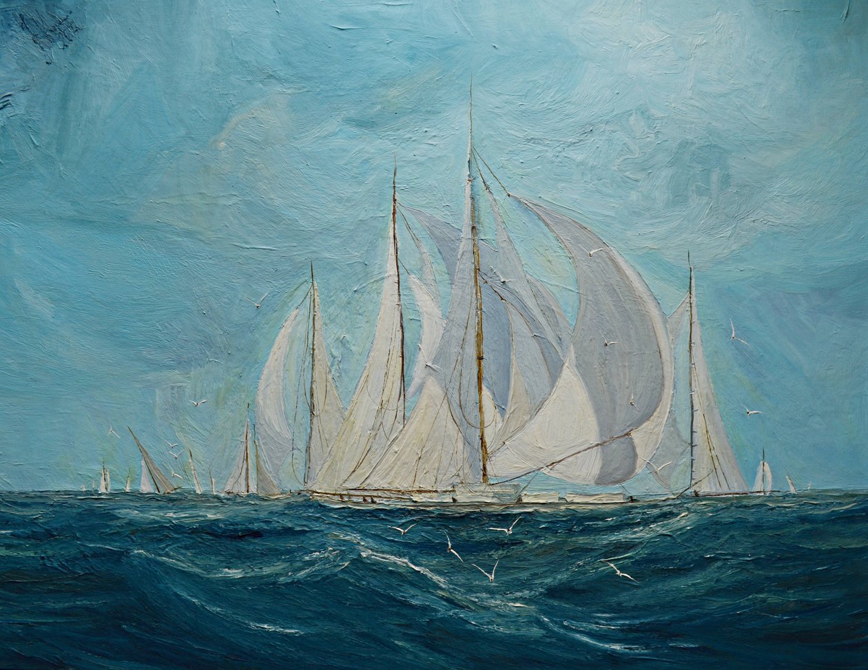 Sailing by justyna kopania