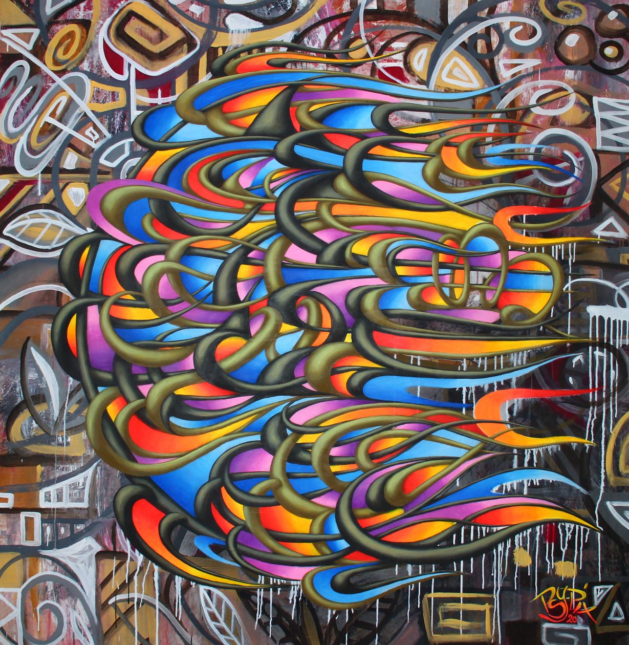 Dissolving Sphere by Simon Hafele Psy-Pix 