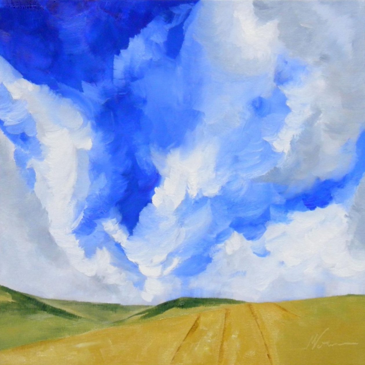 Perspective of Clouds by M. Vet