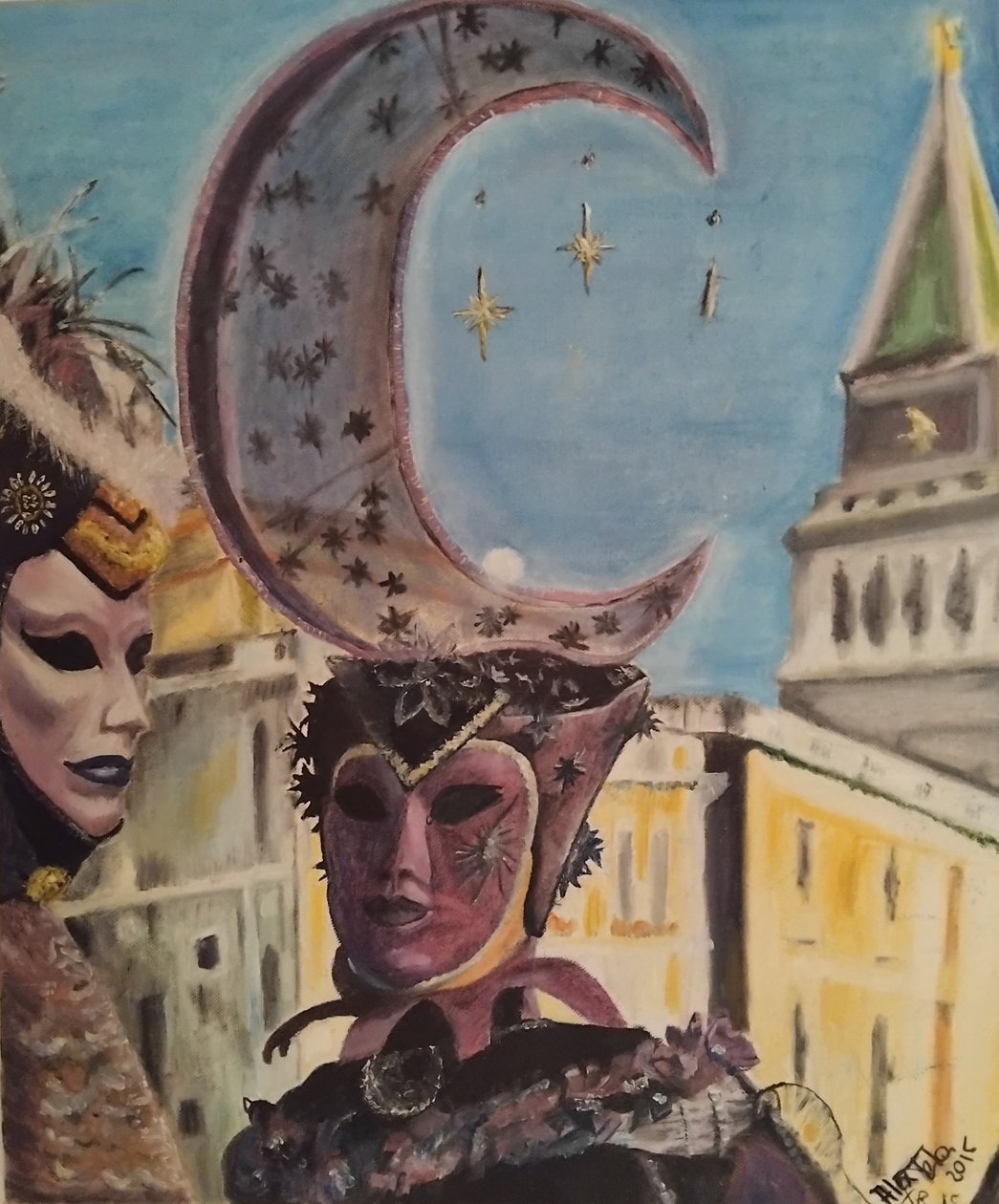 Mask Night by Alex Terla