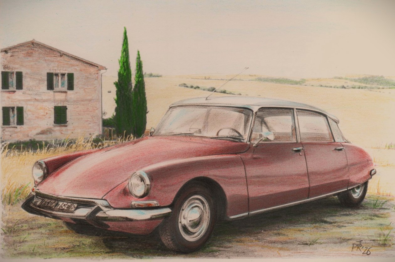 Citroen DS 19 by Jörg-Peter Rabe