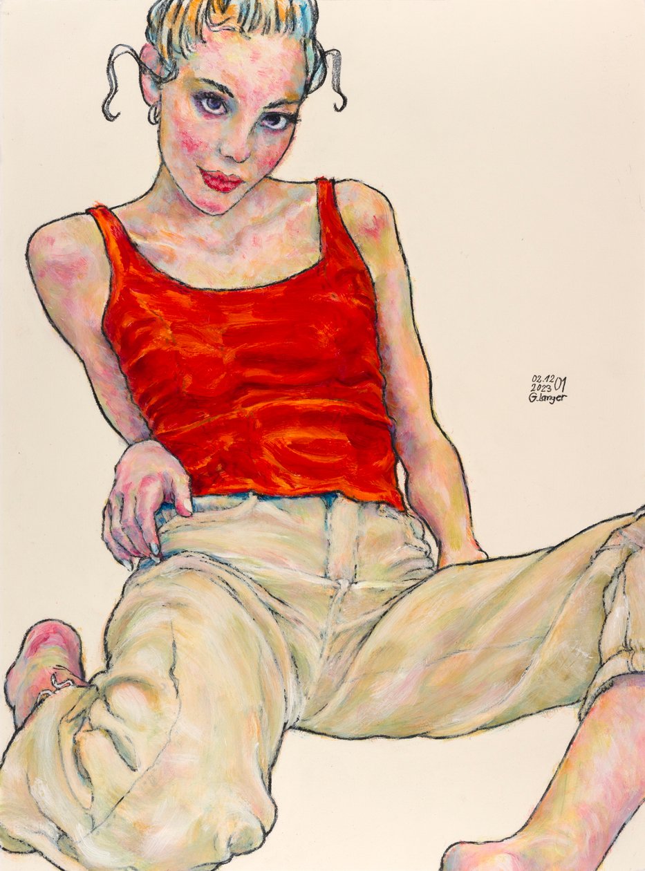 Einsames leuchten by Gunter Langer