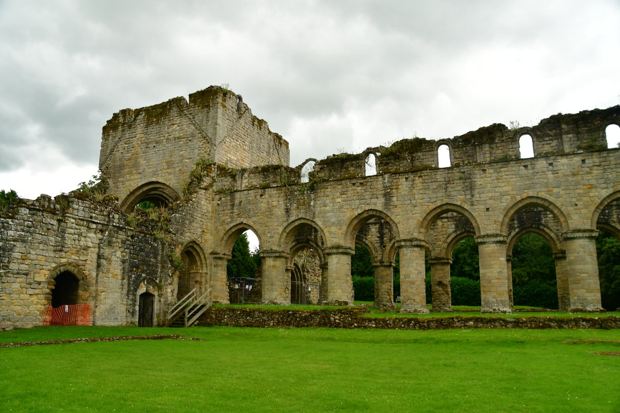 Buildwas Abbey, a medieval Cistercian monastery in Shropshire, England by Albert Mansour