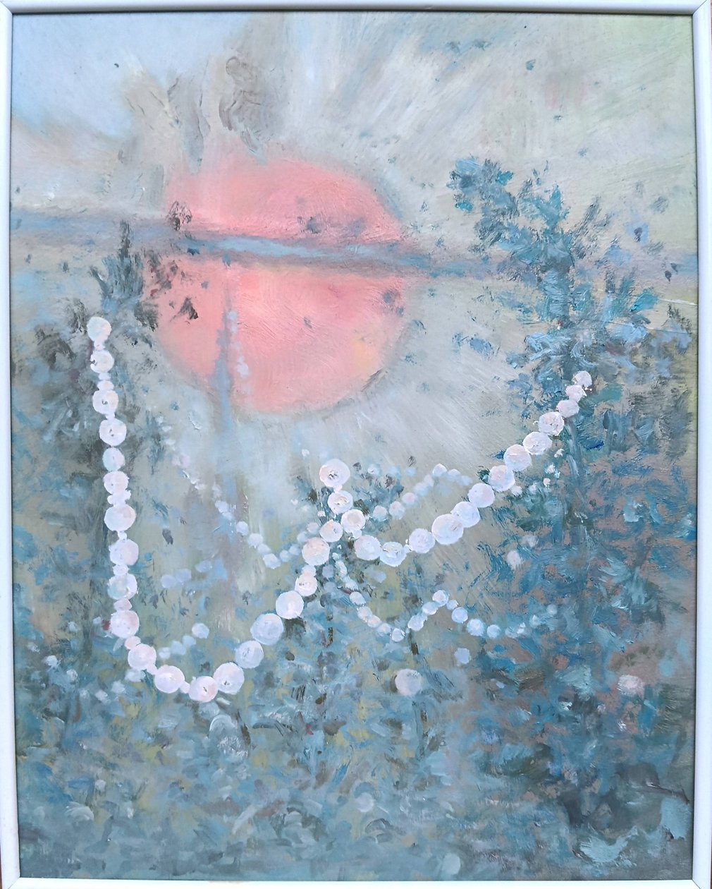Trees and Pearls by Elzbieta Goszczycka