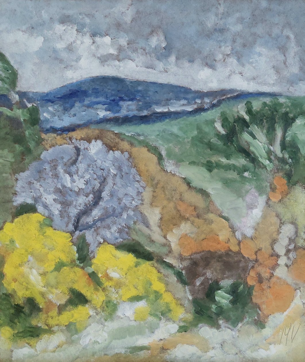 Mediterranean Landscape by M. Vet