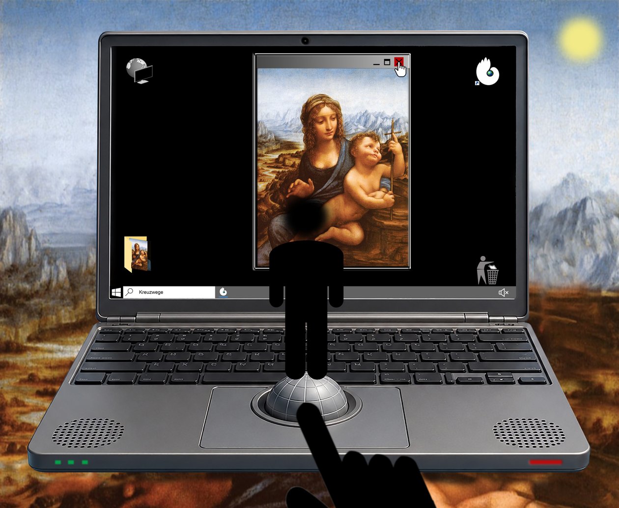 Stations of the Cross (from the series Windows) by Alexander Eibach