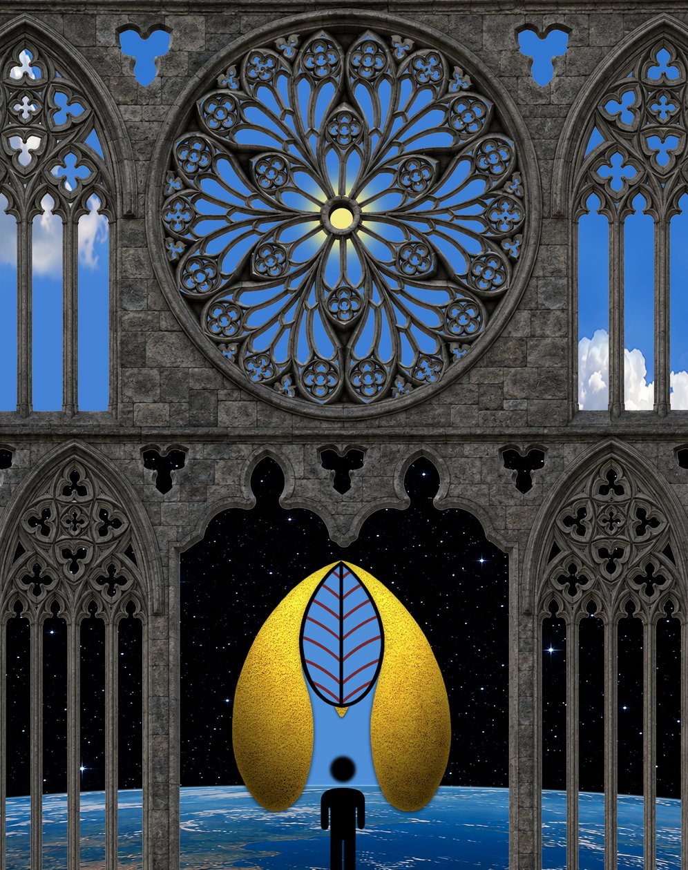 The Idea of the Gothic (II) (from the Gothic Impressions series) by Alexander Eibach
