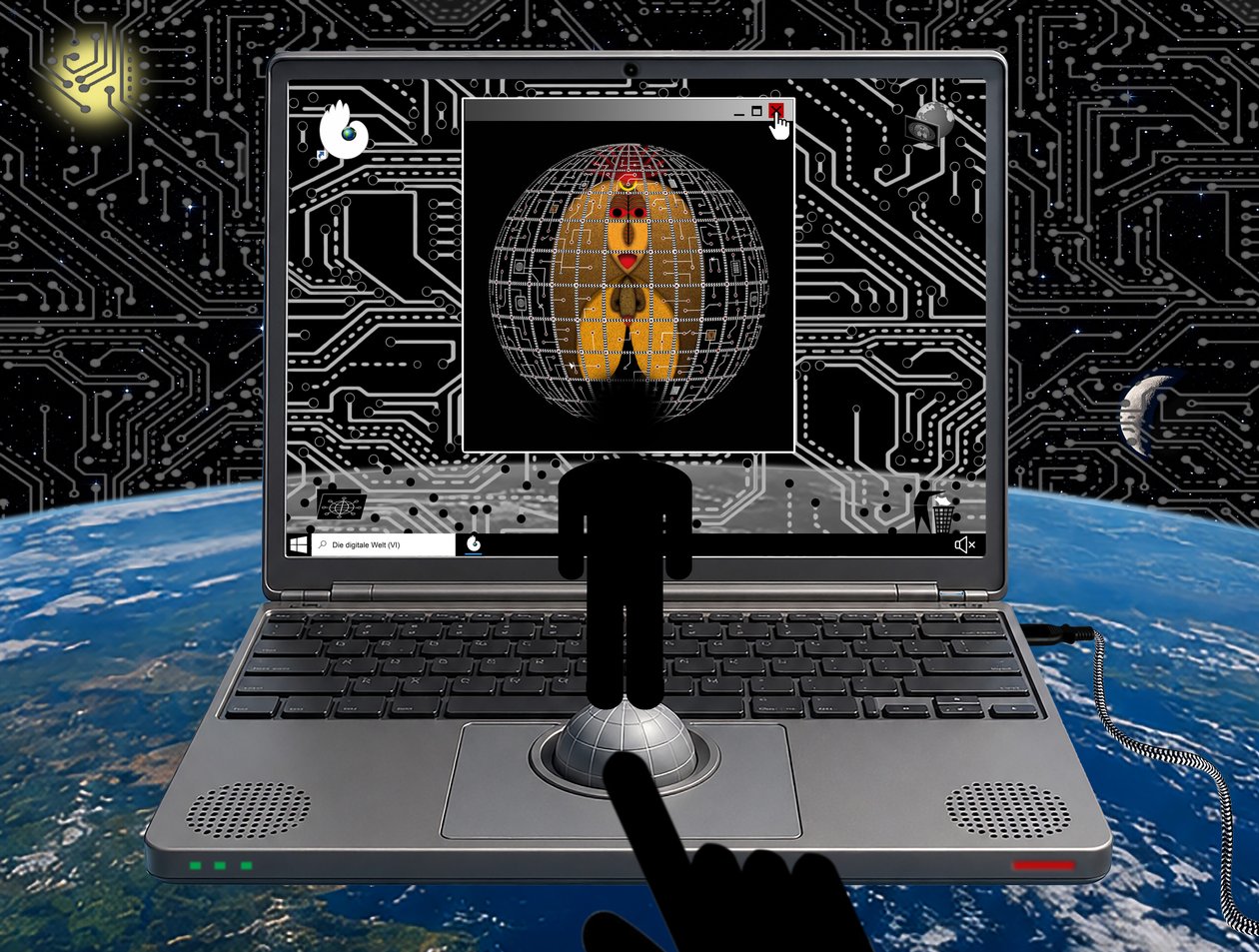 The Digital World (VI) by Alexander Eibach