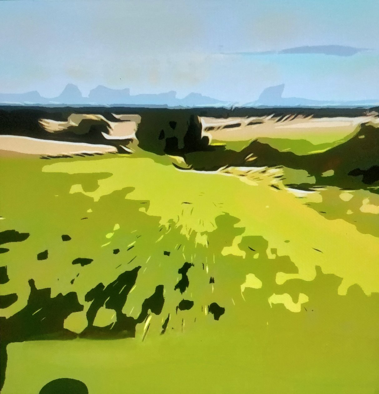 Digital Landscape 22 by M. Vet