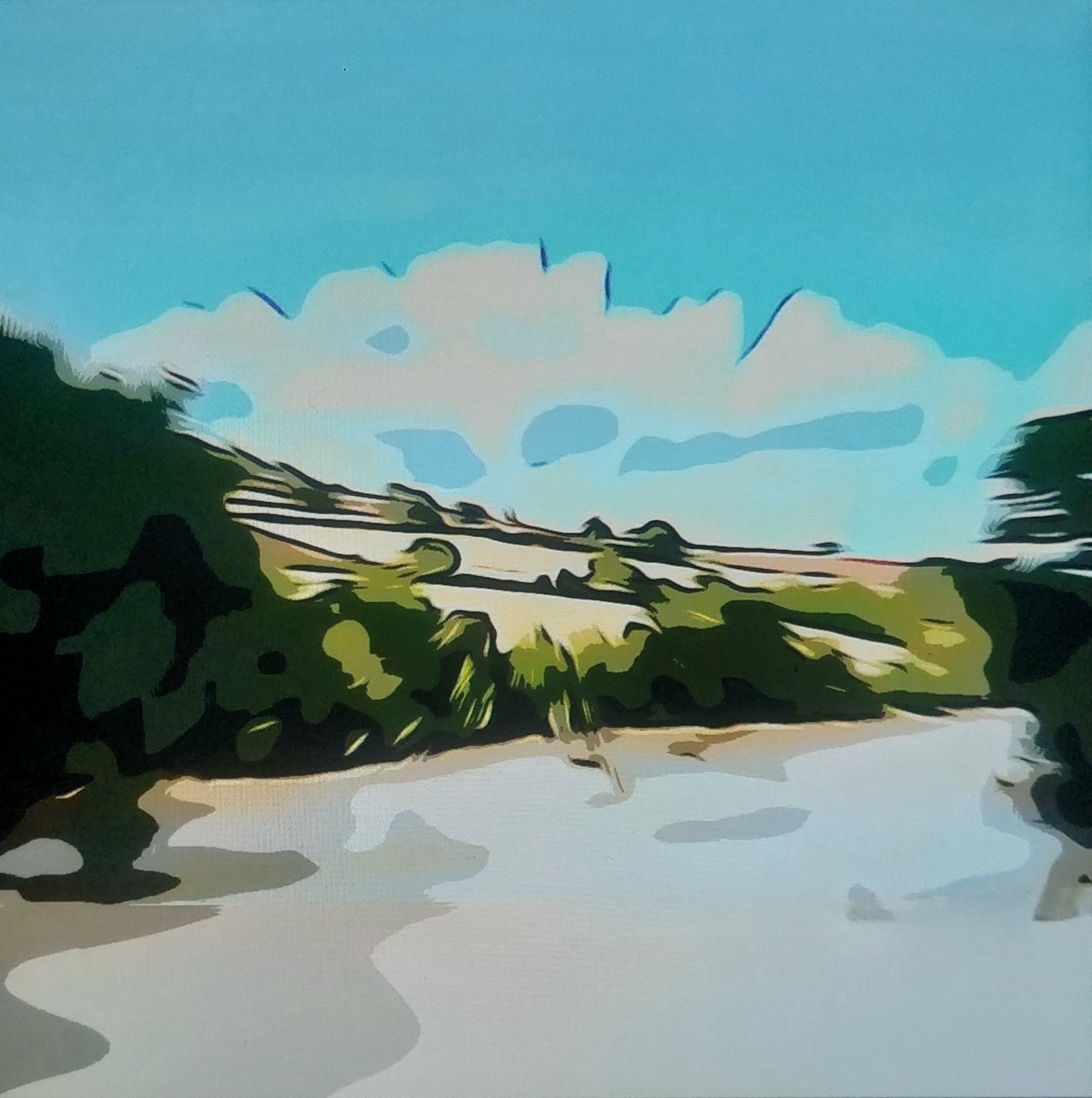 Digital Landscape 26 by M. Vet