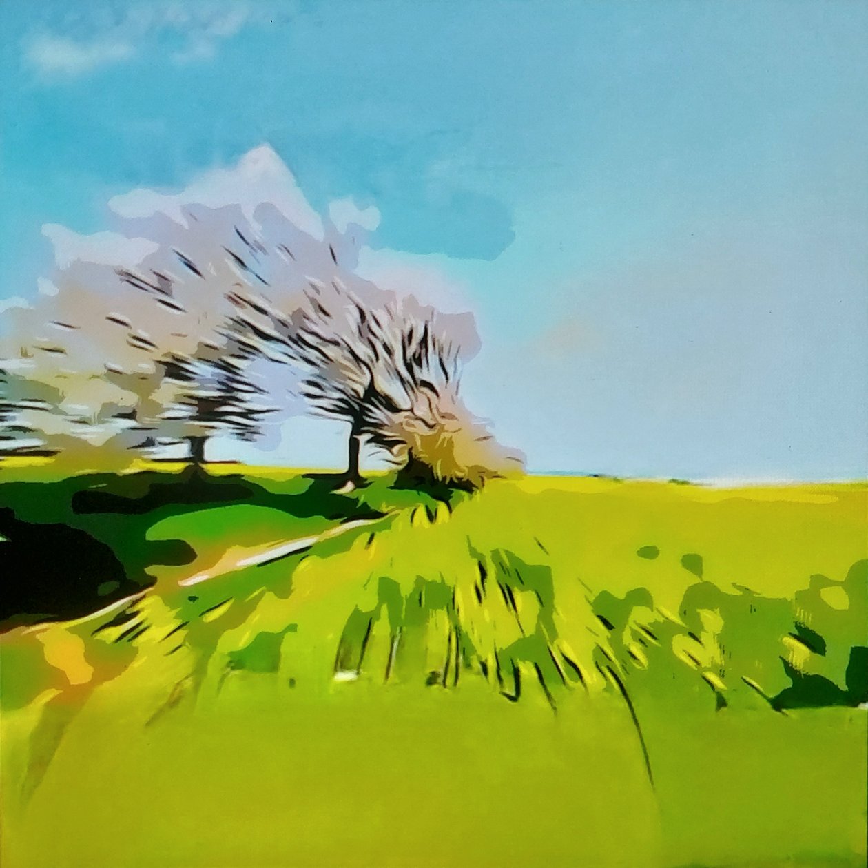 Digital Landscape 29 by M. Vet
