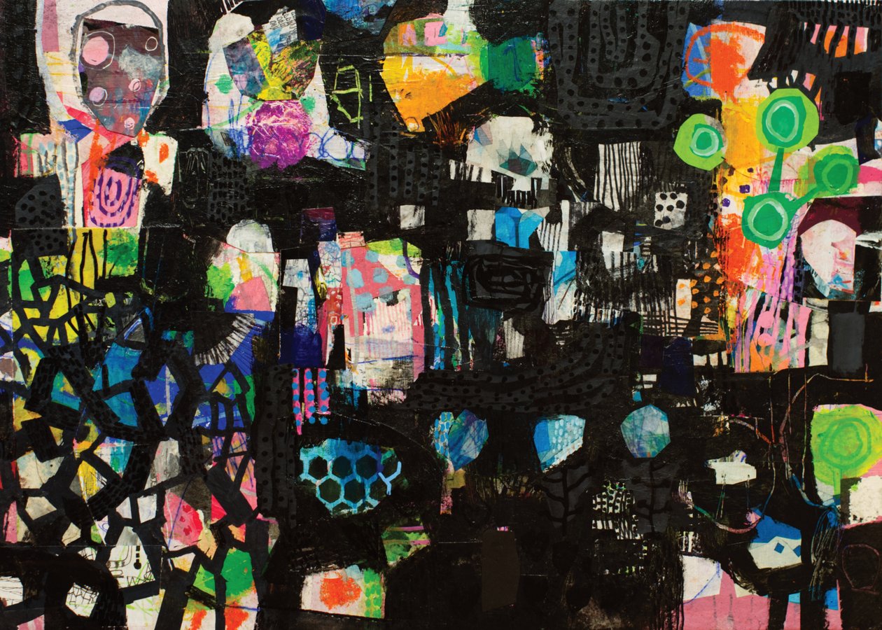 Black Abstraction 8 by OBOSHI