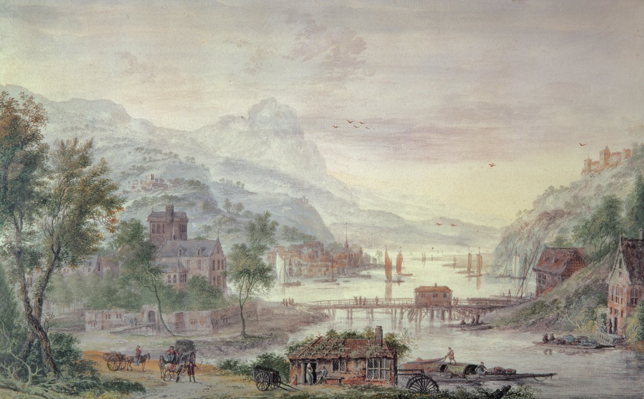 Views of the Rhine by A. Rademaker