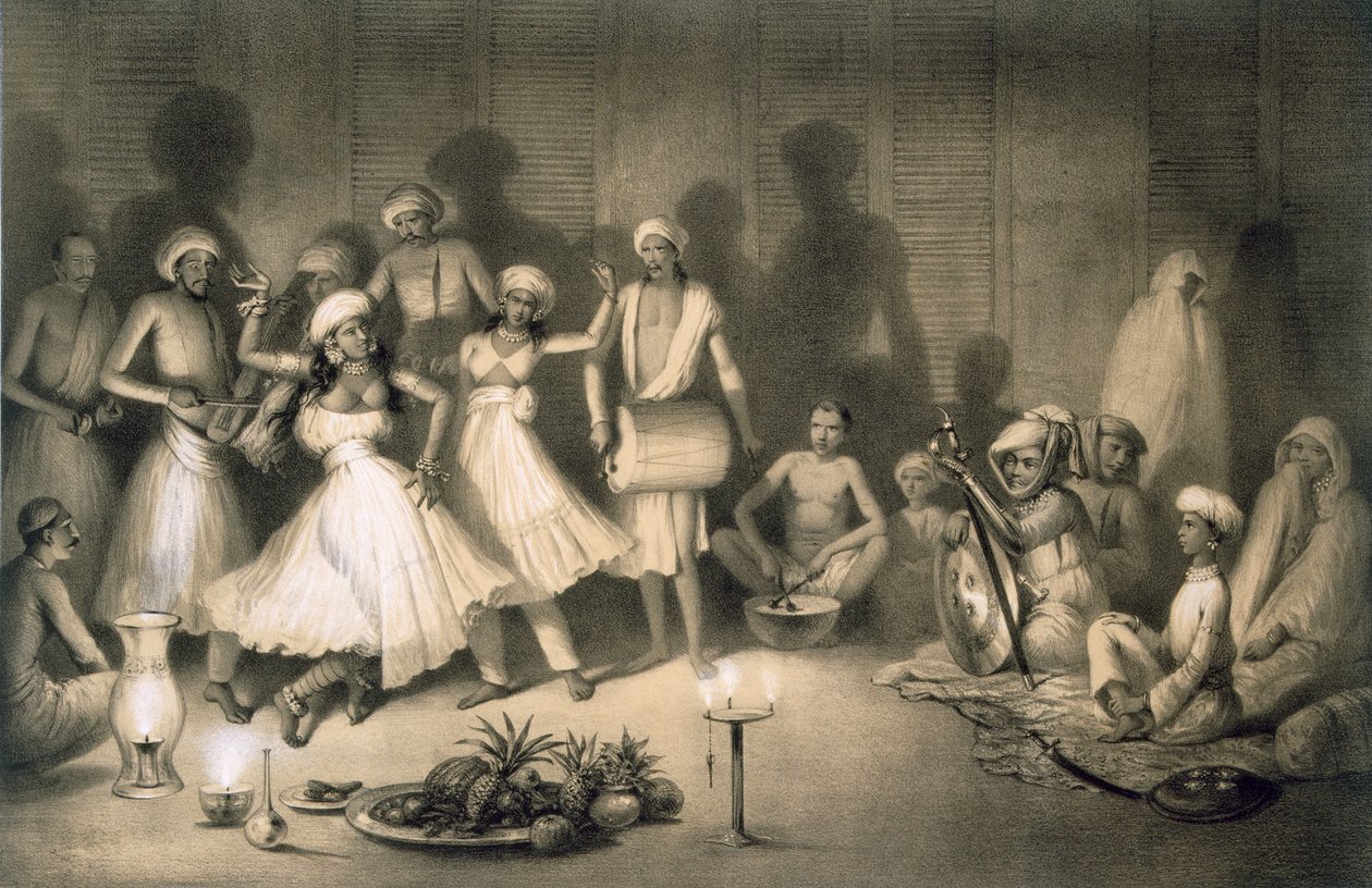 Dance of Nautch Girls, from 