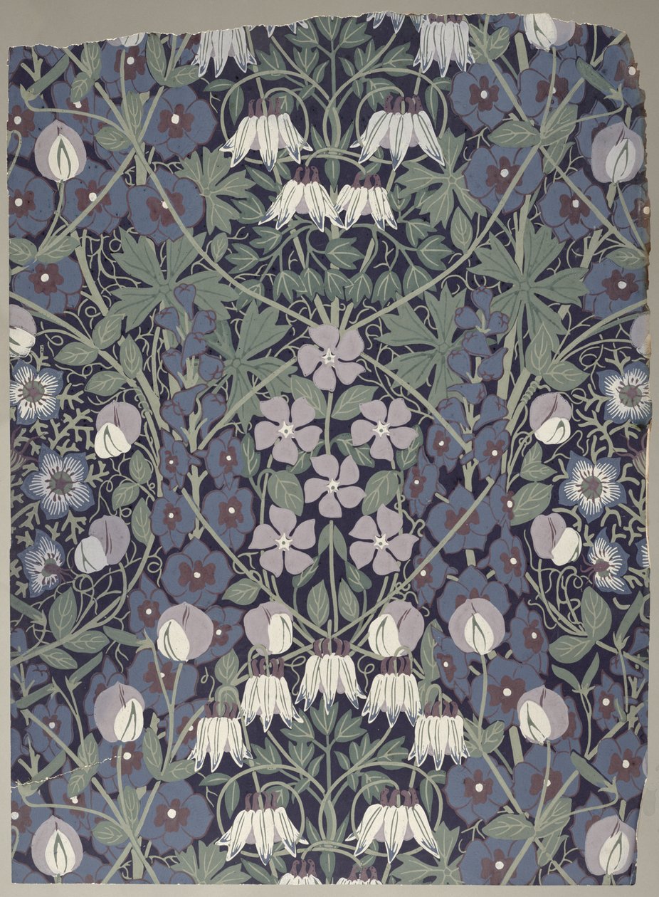 Columbine, Made by Jeffrey & Co., London by A.F. Vigers