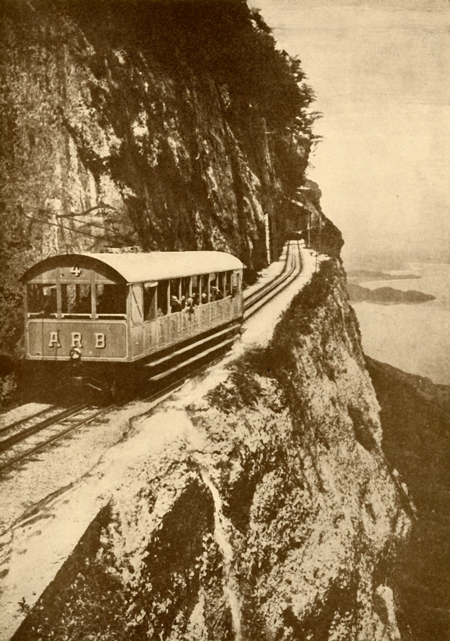On the Arth-Rigi Railway by A.G Werthi
