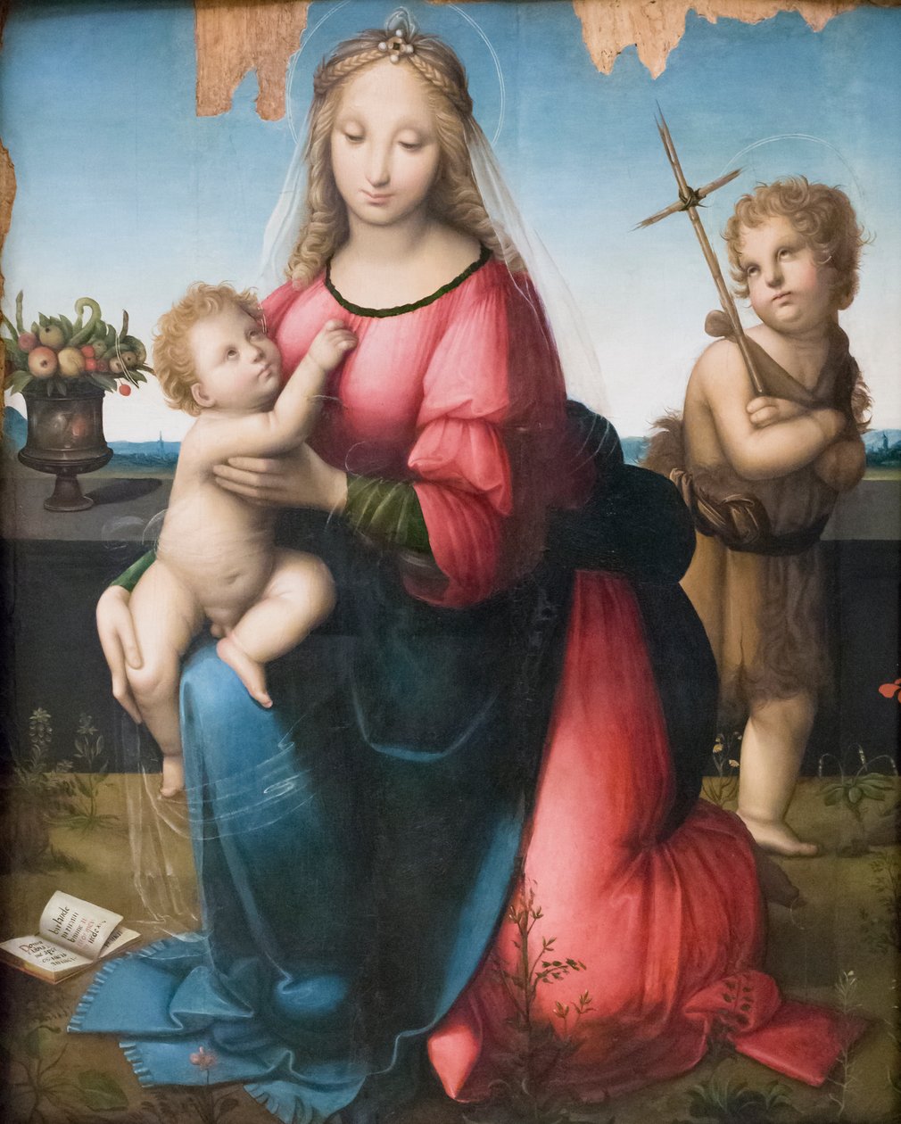 Madonna and Child with the Young St John by A. (1485 c.1525) Piccinelli