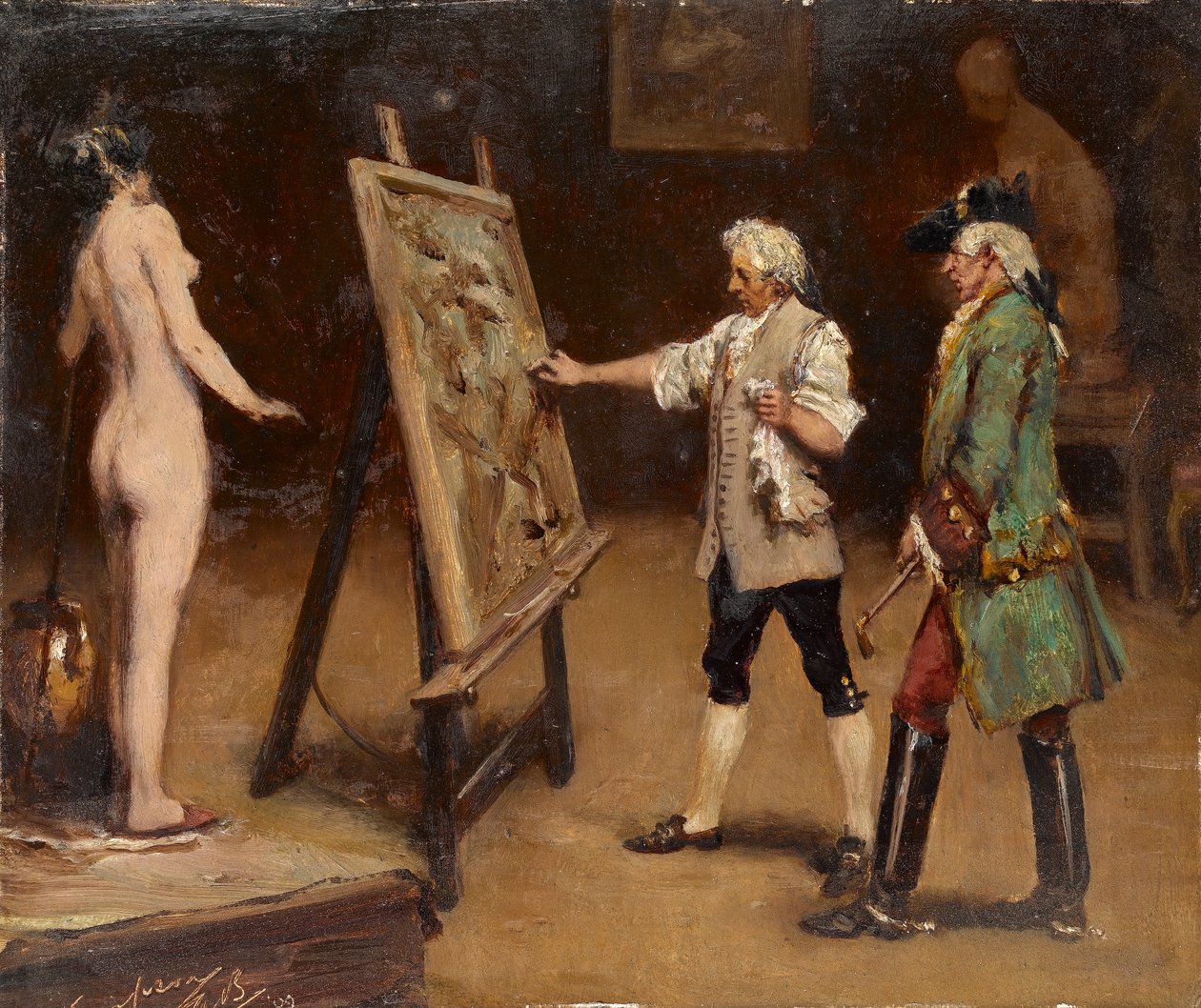 A Visit to the Studio by A. B. Simpson