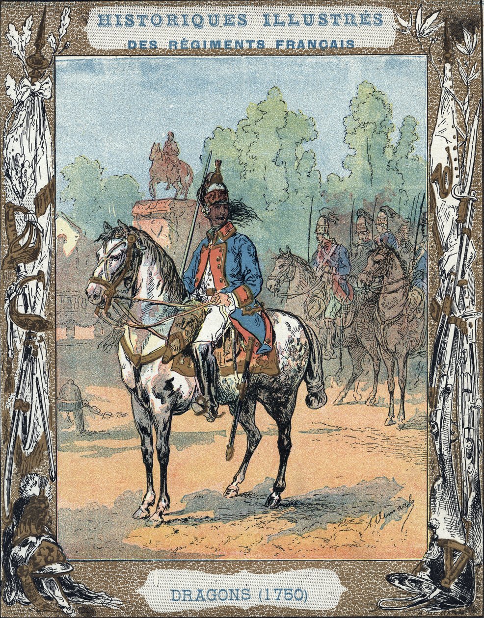 Dragoons of the French Imperial Army by A. Demarle