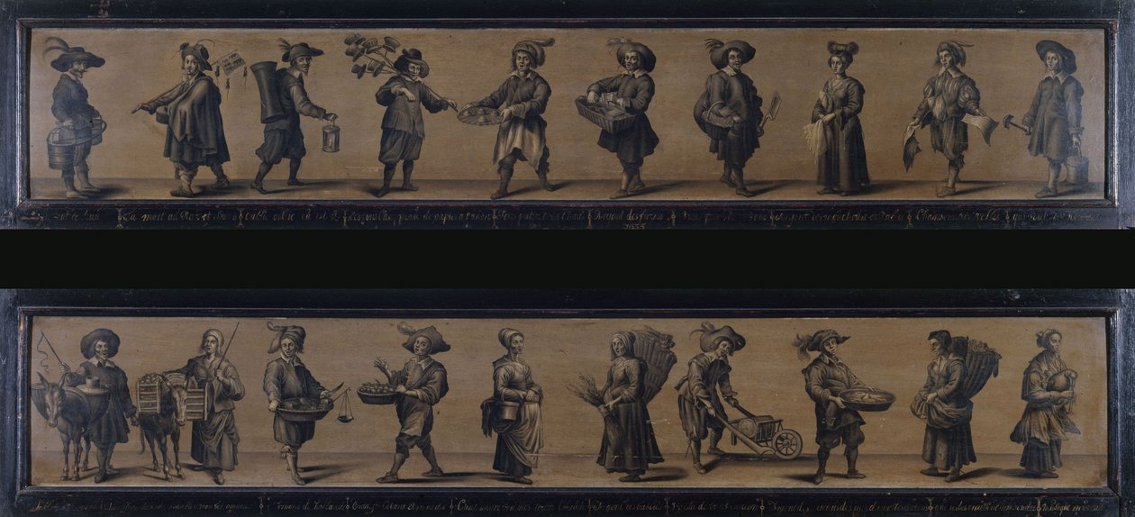 The Cries of Paris, in 1634 by A. Doy