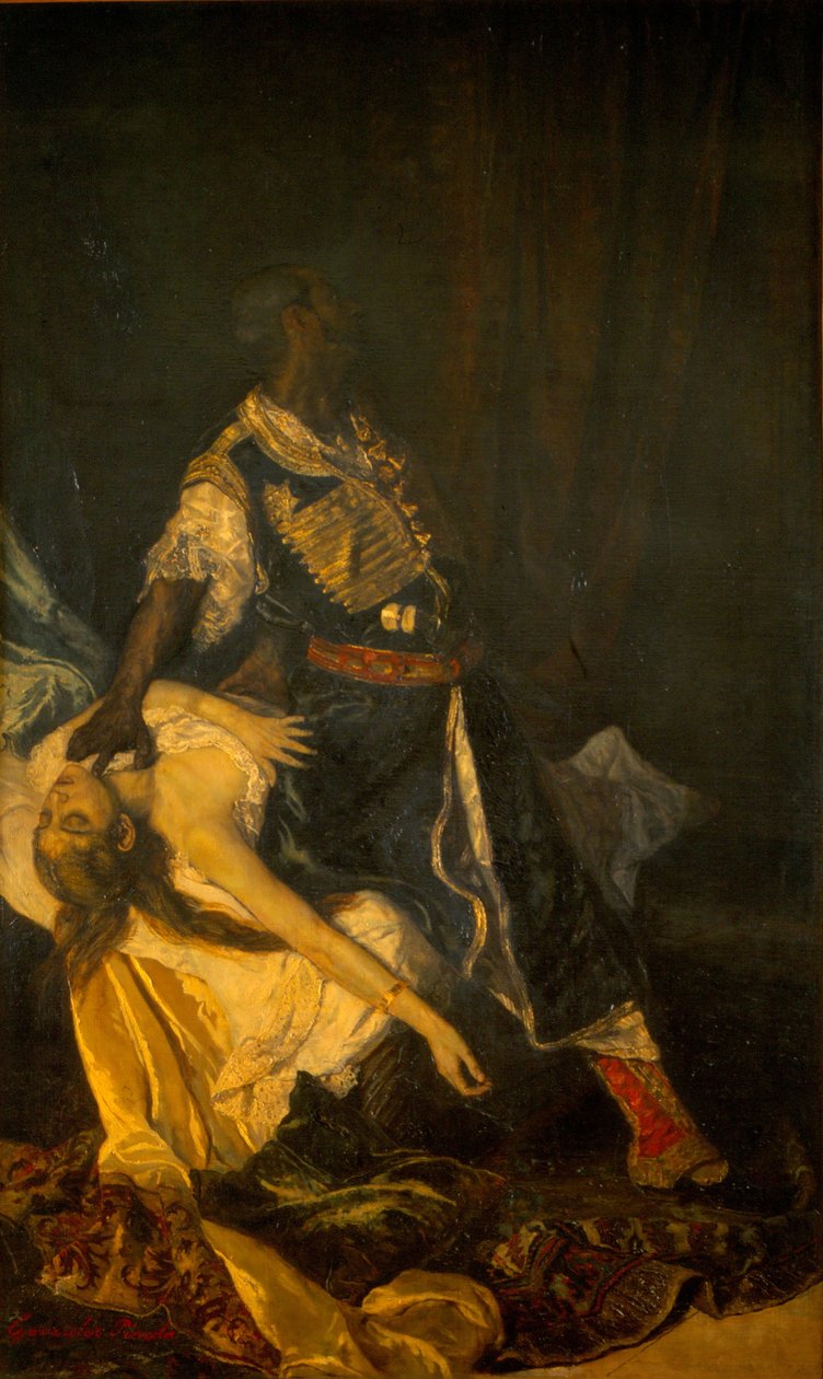 Othello Killing Desdemona by A. González Pineda