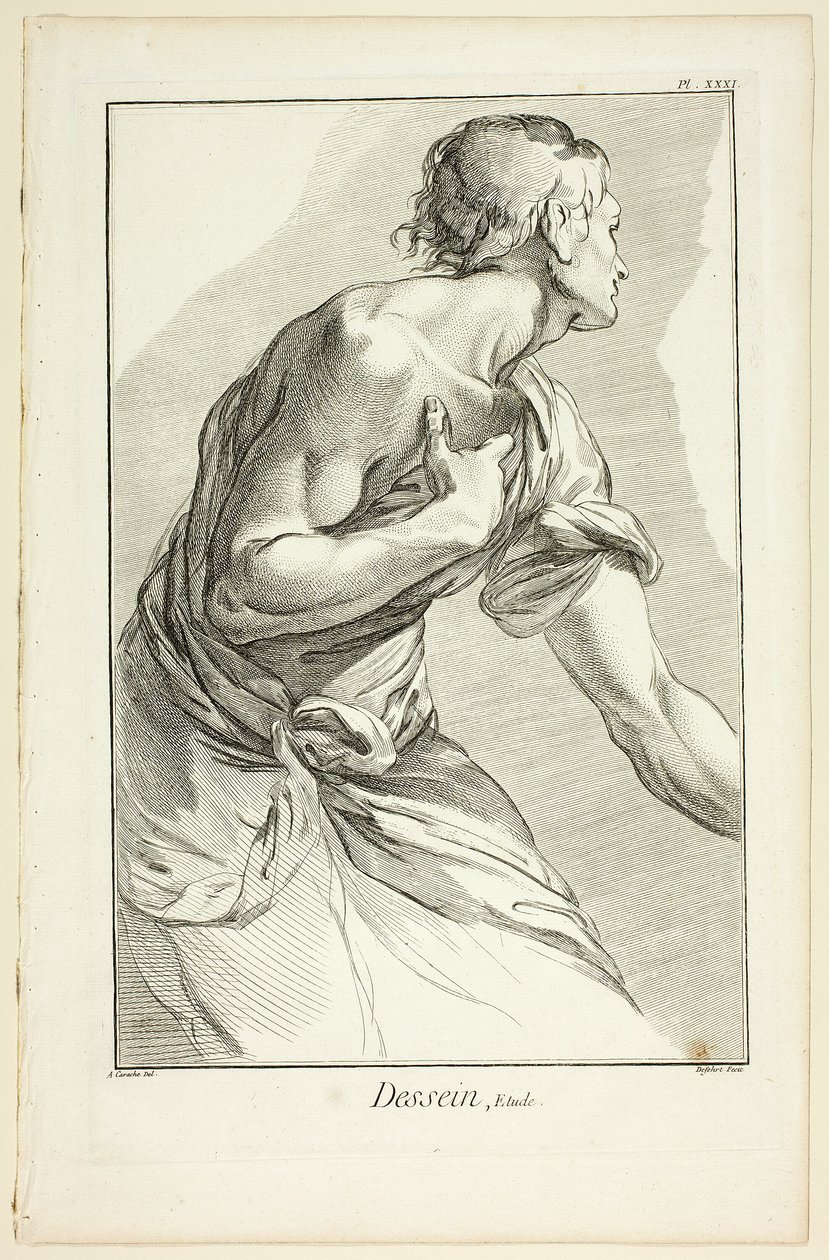 Design: Study (from Encyclopédie) by A. J. Defehrt
