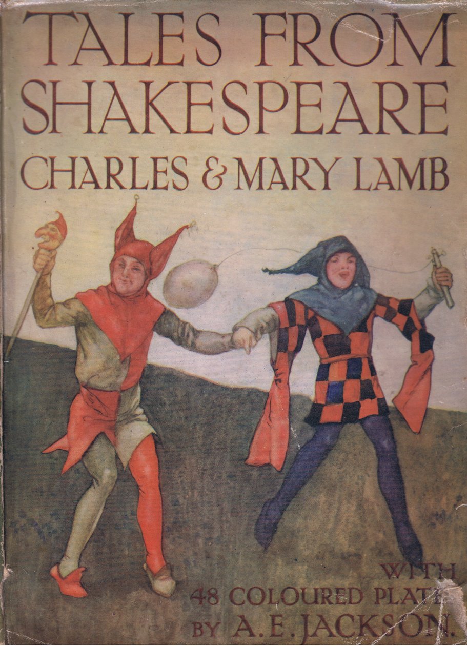 Front Cover Page Design, from Tales from Shakespeare by A. Jackson
