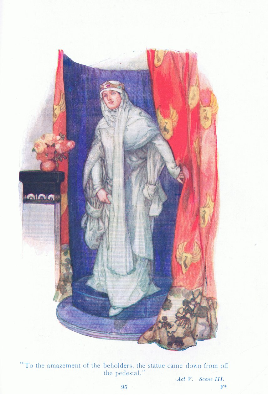 To the Amazement of the Beholders, the Statue Came Down from the Pedestal (A Winter