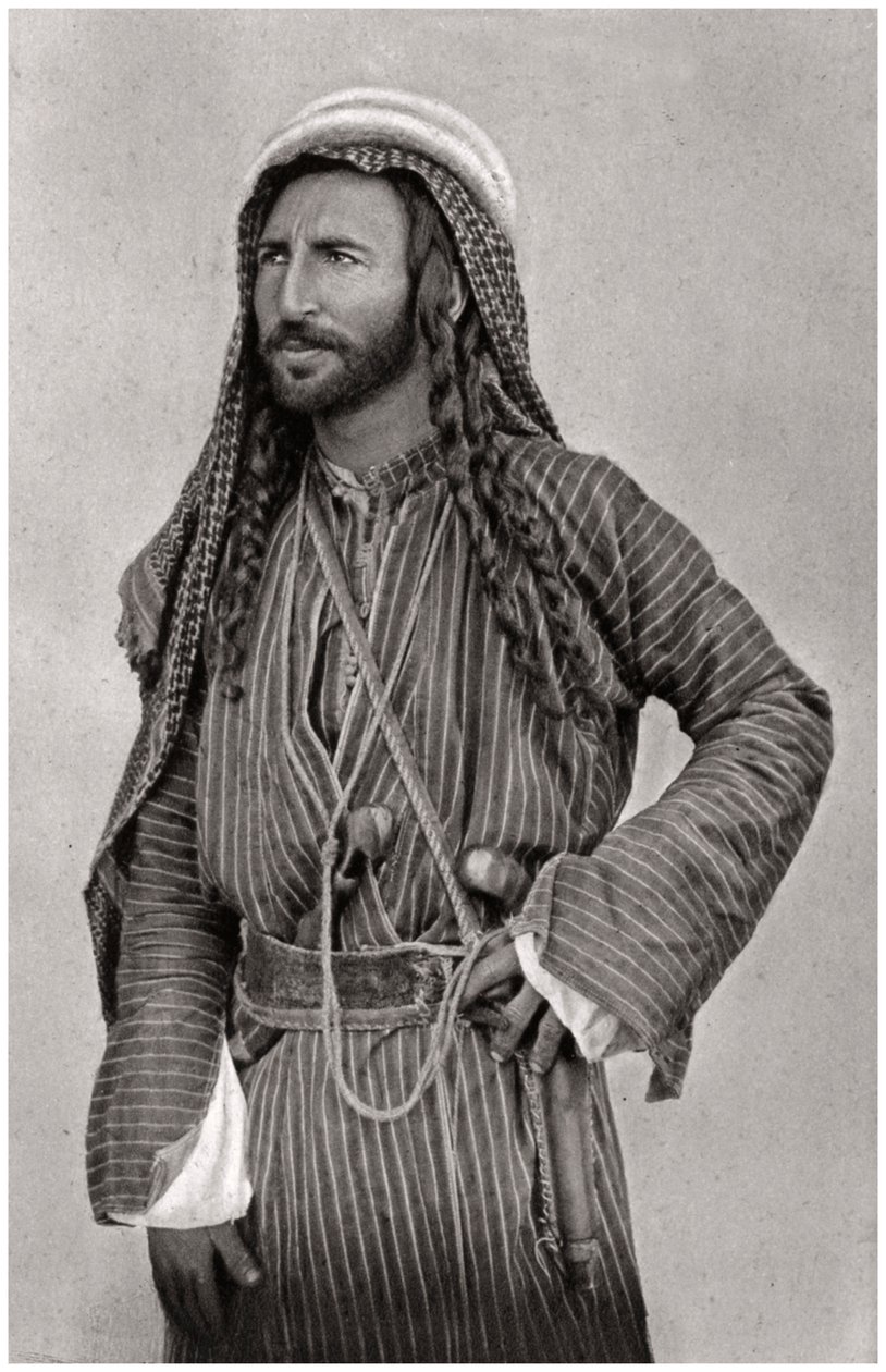 A Bedouin of the Desert, Iraq, 1925 by A. Kerim