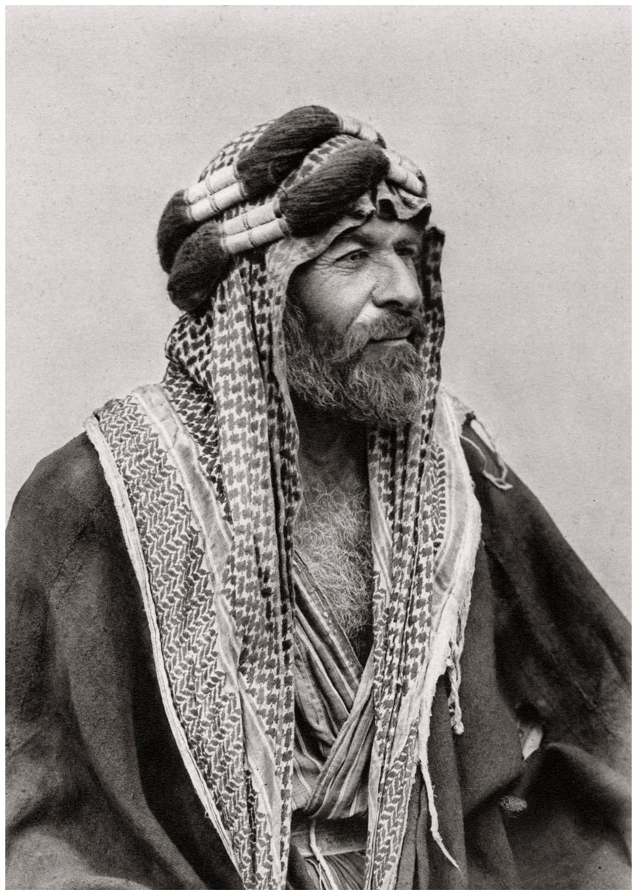 An Arab Sheikh, Iraq, 1925 by A. Kerim