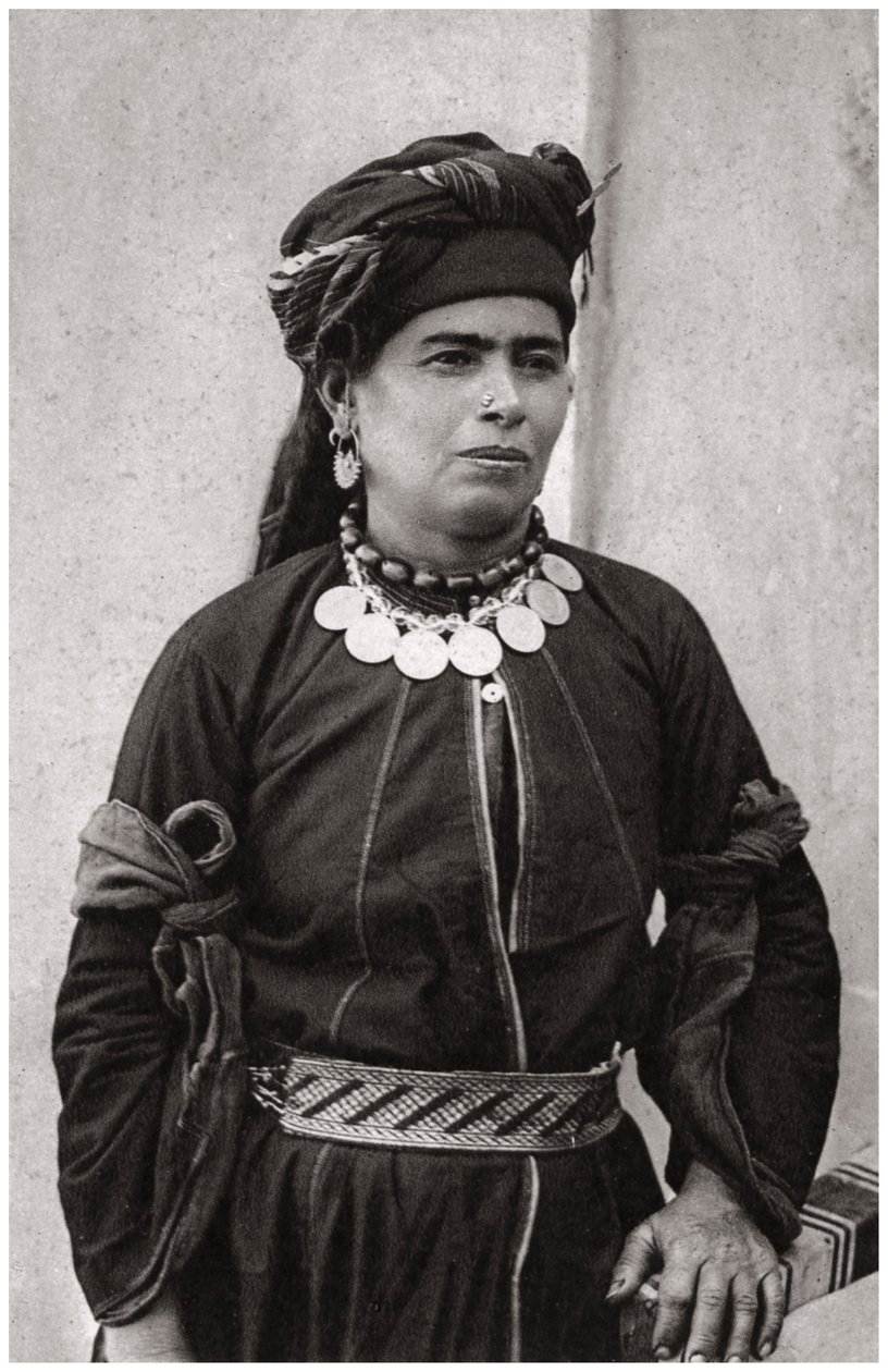 Kurdish Lady in Her Best Costume, Iraq by A. Kerim