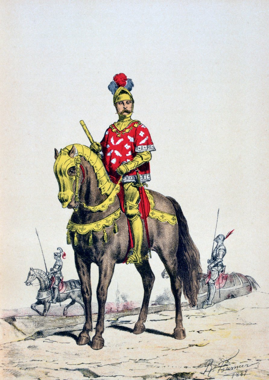 Provost of Paris, 15th Century, 1887 by A. Lemercier