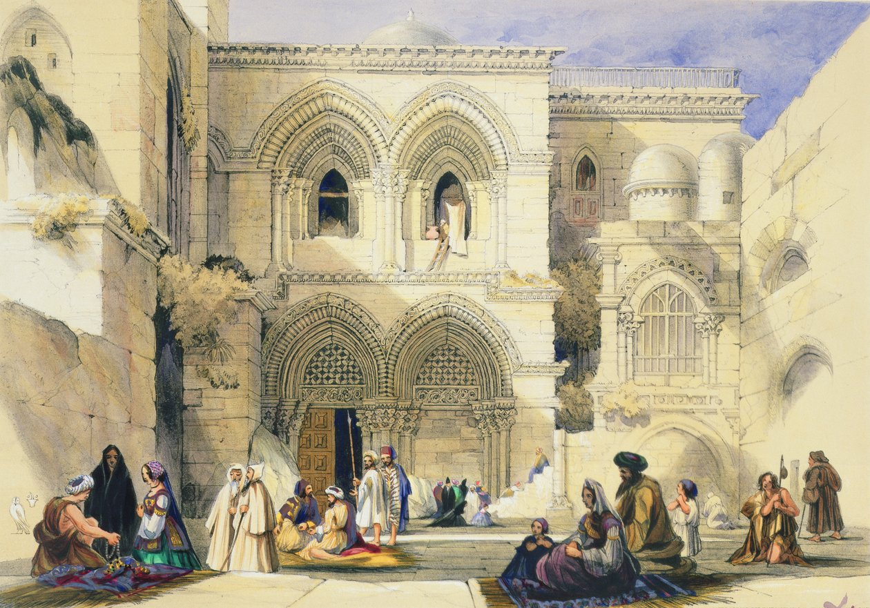 Holy Sepulchre, in Jerusalem by A. Margaretta Burr